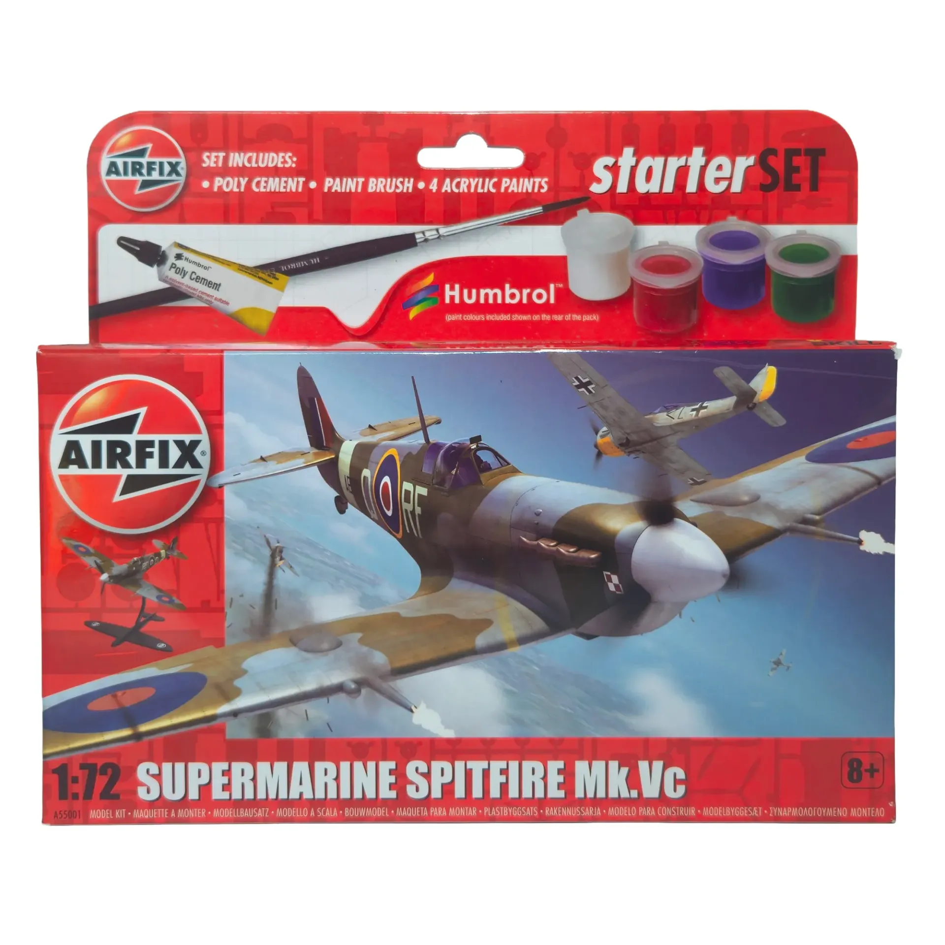 [MOD-AIR-SPIT-72] Small Beginners Set Supermarine Spitfire MkVc