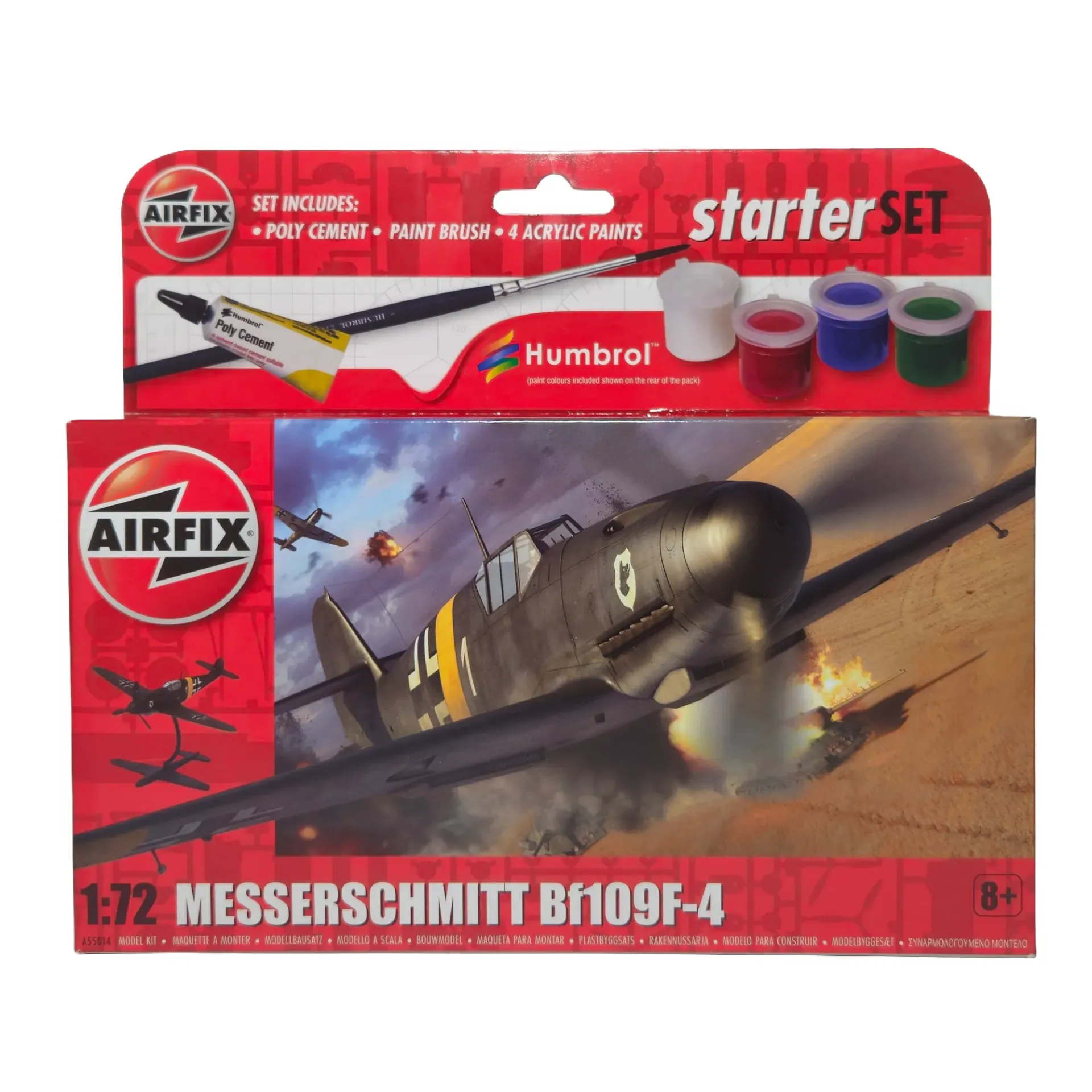 [MOD-AIR-BF109F-72] Starter Set - Messerschmitt Bf109F-4