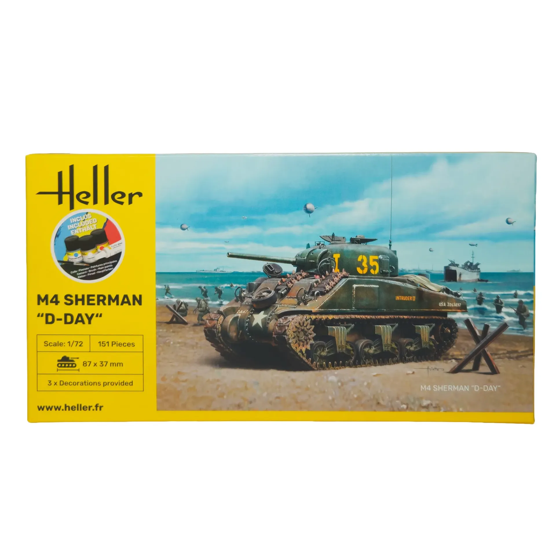 [MOD-HELL-M4SHER-72] STARTER KIT M4 Sherman D-Day