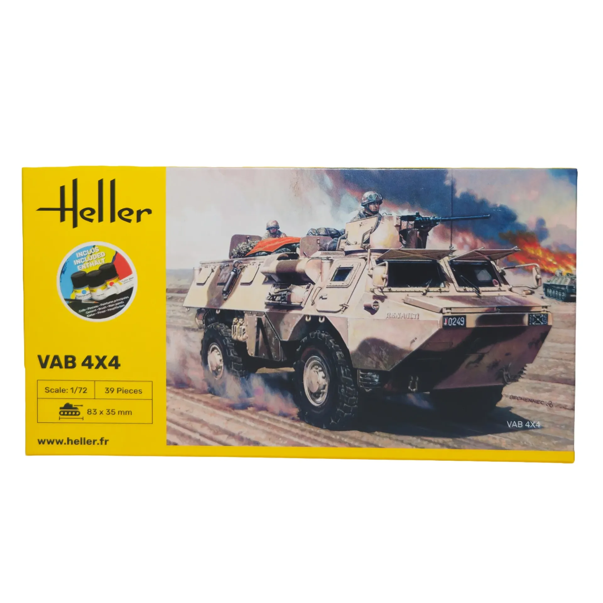 [MOD-HELL-VAB4X4-72] STARTER KIT VAB 4x4